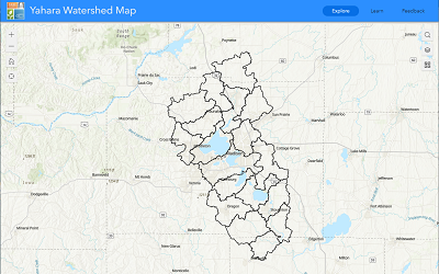 Yahara Watershed Map