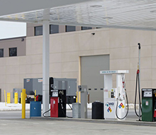 CNG filling station